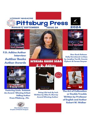 cover image of Pittsburg Press Authors eMagazine August/September 2024 Issue